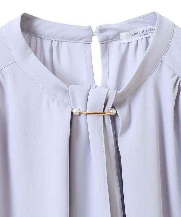 Green Parks ２ｗａｙボウタイブラウス Sax