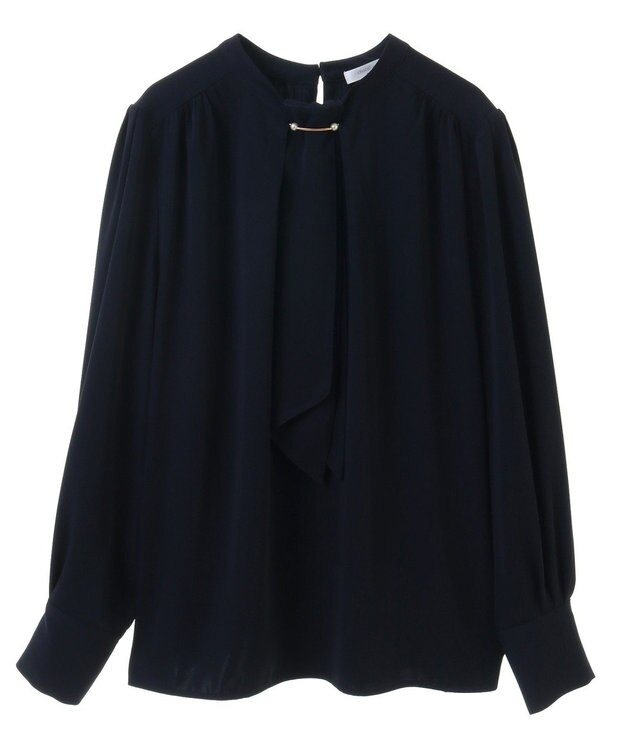 Green Parks ２ｗａｙボウタイブラウス Dark Navy