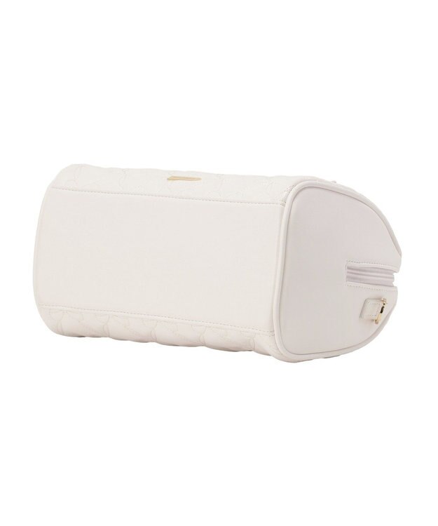 Maison de FLEUR スカーフ付きリボンキルティング2Wayボストン Pink