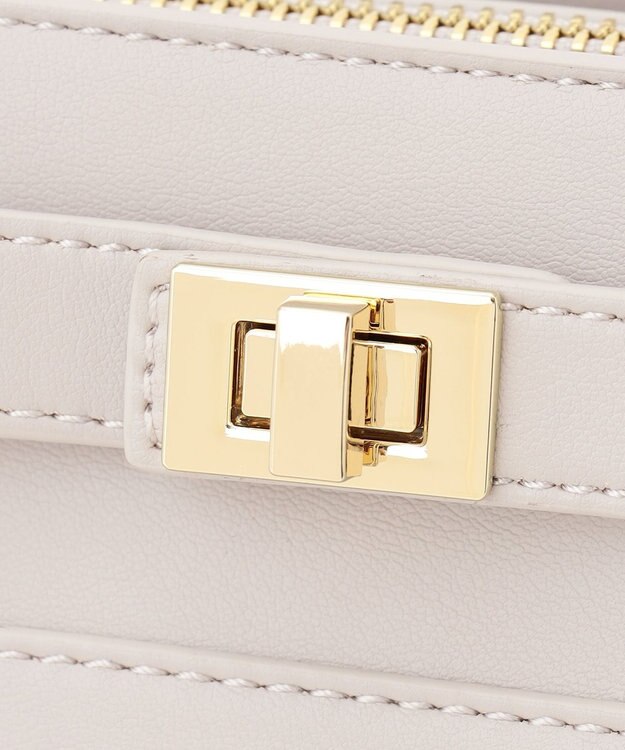 J.PRESS LADIES 【2way・セットアイテム】ノーブルショルダー バッグ ライトグレー系