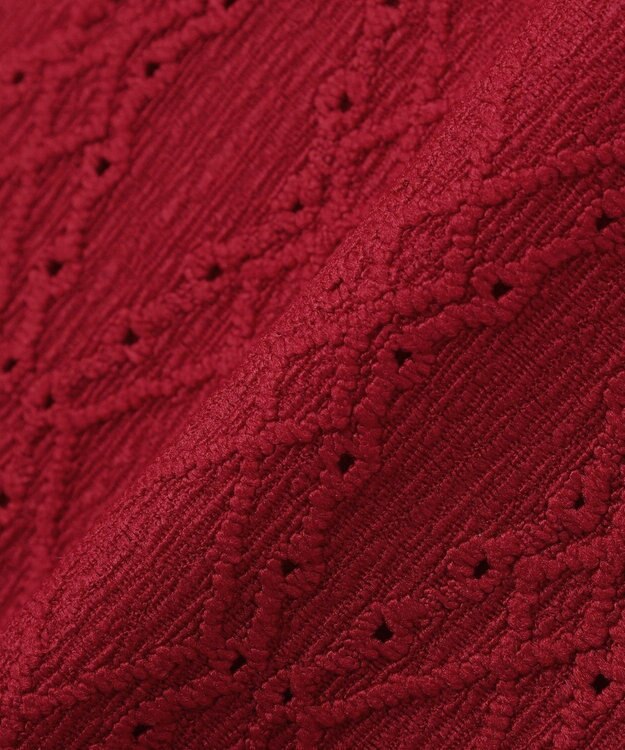 AMERICAN HOLIC フレンチスリーブ総レースプルオーバー Red