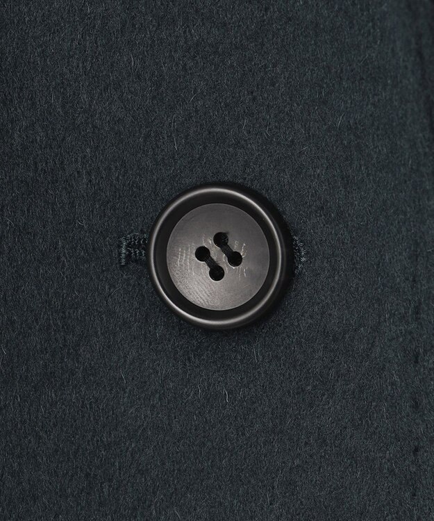 23区 【CLASSY.1月号掲載】ウールカシミヤビーバー チェスターコート ダークグリーン系