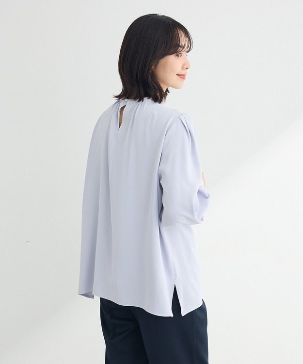 Green Parks ２ｗａｙボウタイブラウス Sax