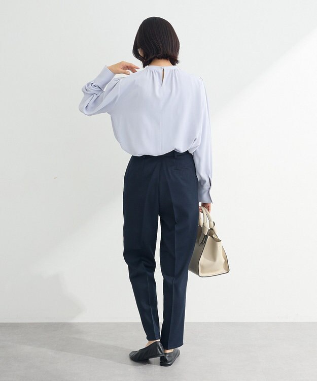 Green Parks ２ｗａｙボウタイブラウス Sax