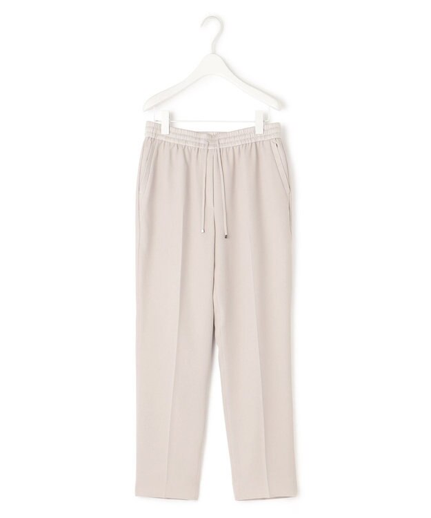 ICB L 【新色追加・接触冷感・UVケア・速乾・洗える】FluidBackSatin ドロストパンツ トープ系