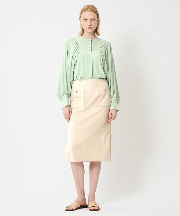 BEIGE， 【S-size】LAUREL / タイトスカート Sand