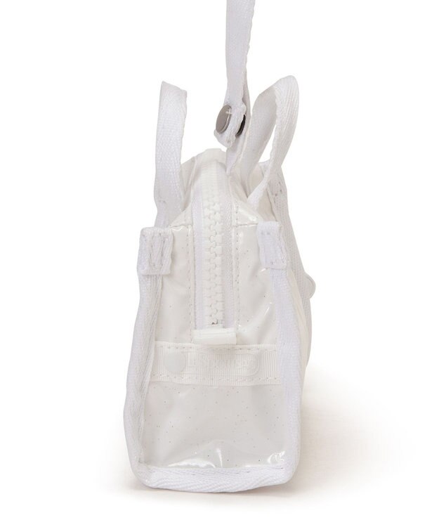 LeSportsac MICRO WEEKENDER CHARM/ホワイトグリマーシャイン ホワイトグリマーシャイン