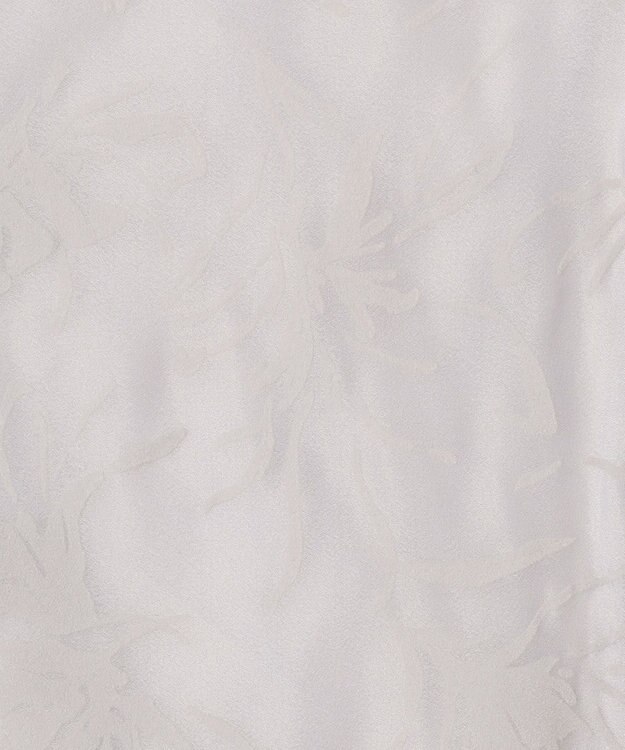 Feroux 【古畑星夏さん着用】バックリボンオーガンジー ブラウス ライトグレー系9