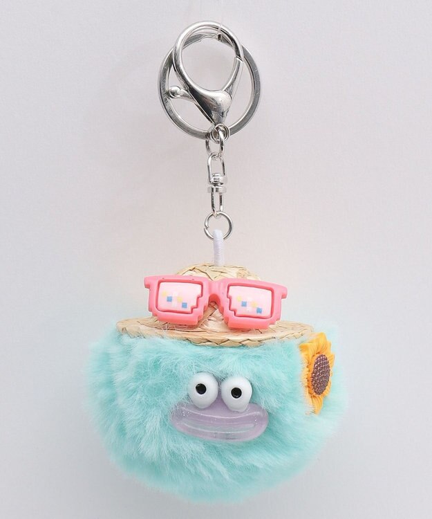 WEGO サマバケ麦わらモンスターぬいぐるみキーホルダー グリーンその他