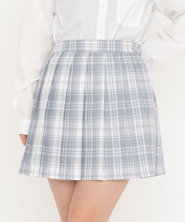 WEGO 【SCHOOLITEM】スクールプリーツスカート 柄4