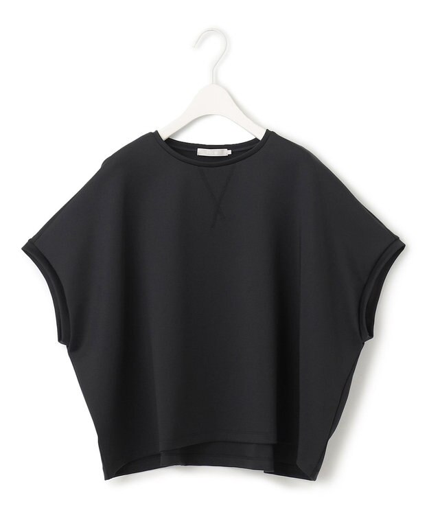 ICB 【接触冷感・速乾・UVケア・洗える】 サマーダンボール プルオーバー ブラック系