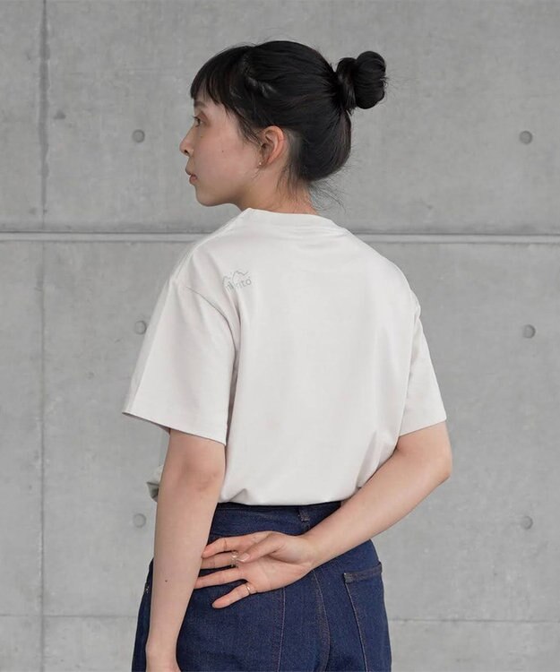 nitorito 【UNISEX】tori Tシャツ green×(Gold箔プリント)
