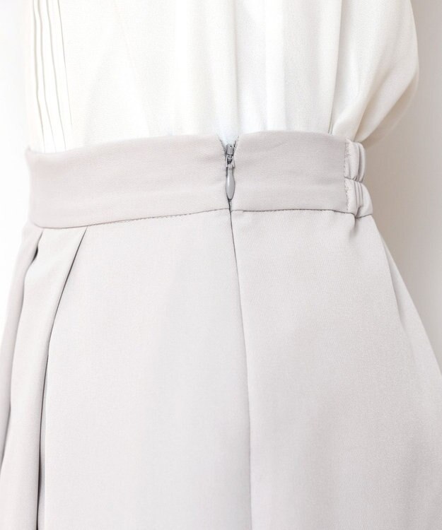 Tiaclasse 【ダブルクロス・洗える】アシメタックスカート グレージュ