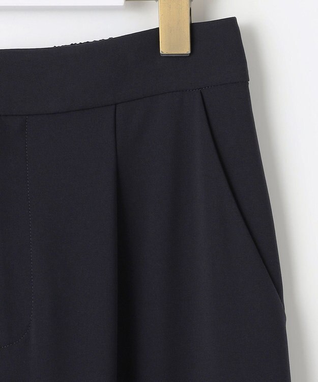 ANY SIS 【セットアップ対応】セレモニーダブルクロス ワイドパンツ ネイビー