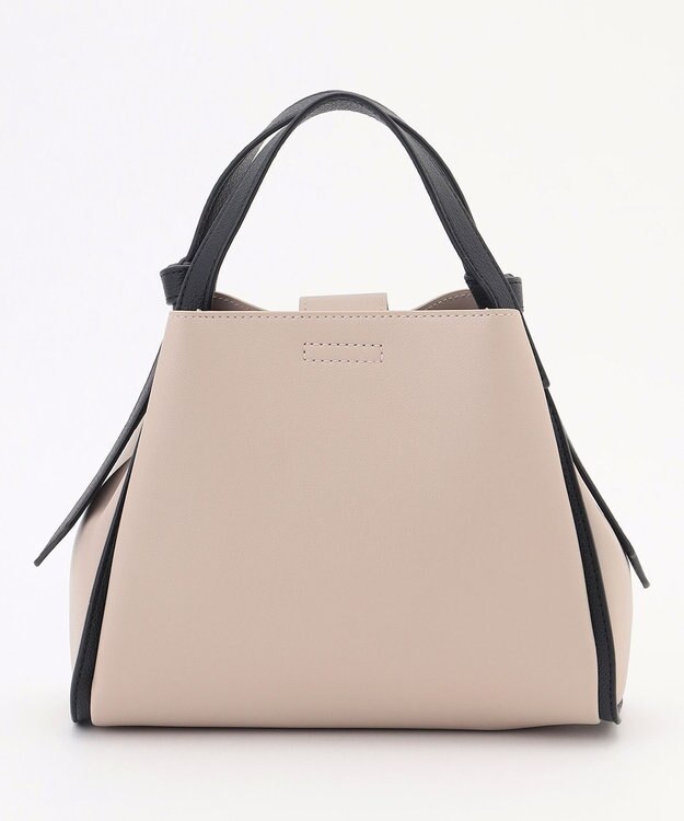 組曲 ノットデザインMINI バッグ ライトグレー系