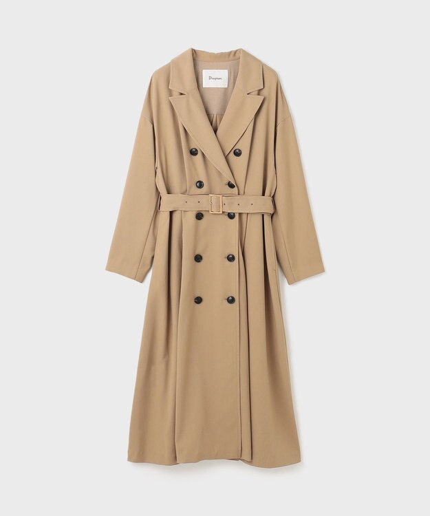 GRACE CONTINENTAL オーバーテーラーコート キャメル