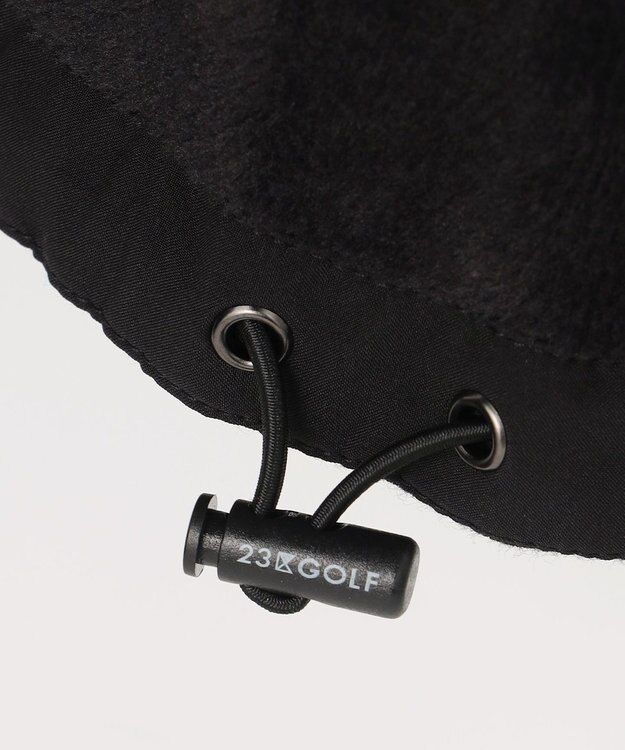 23区GOLF 【MEN】半袖パディングブルゾン ブラック系