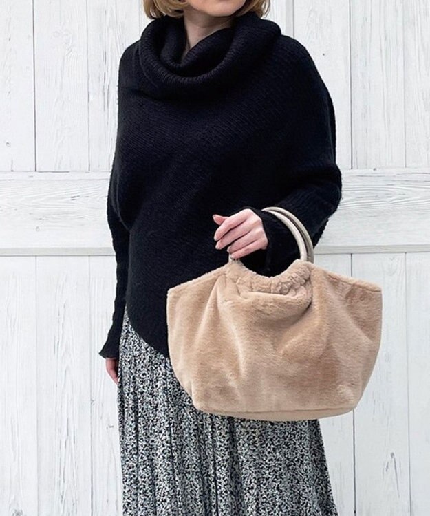 ROOTOTE 1261【ふわふわ素材】LT.デリ.ファーパフート-A