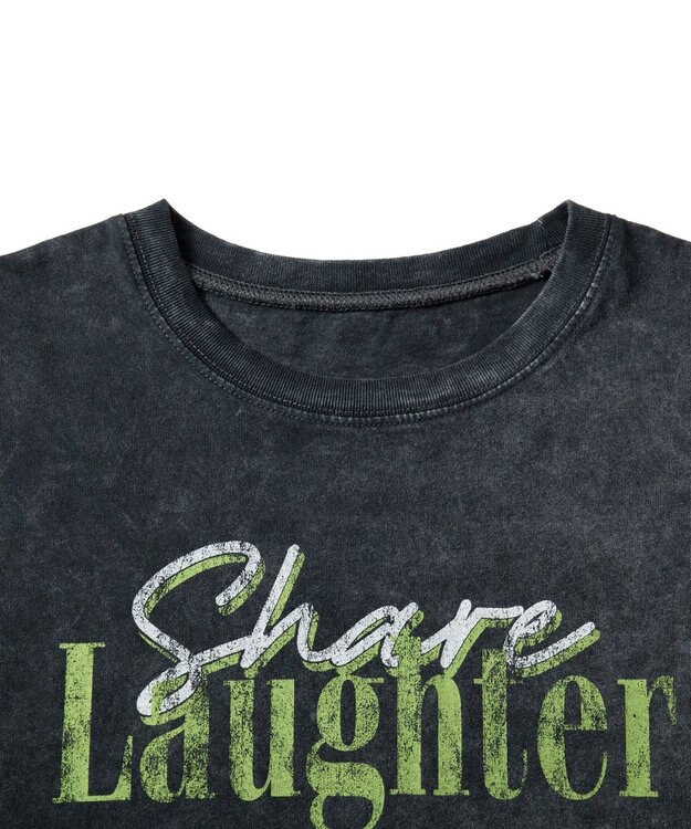 WEGO ヴィンテージウォッシュショートT スミクロ