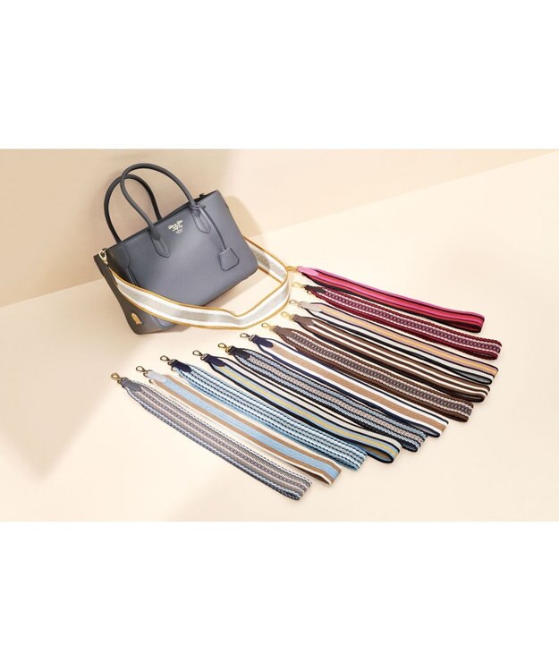 A.D.M.J. 【別売り】イタリアンテープショルダーストラップ(レギュラー/107cm) BORDEAUX/SHIKKOKU