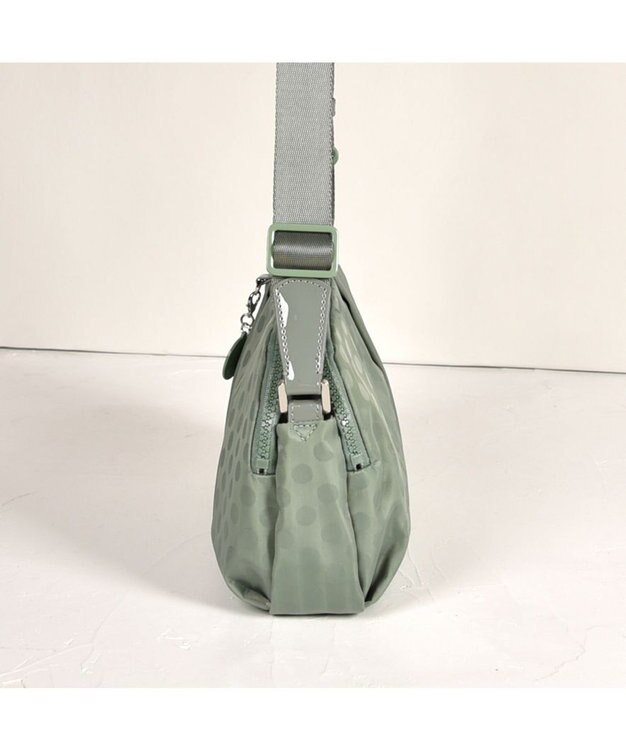 Y'SACCS Polka Dots ポシェット ライトグリーン