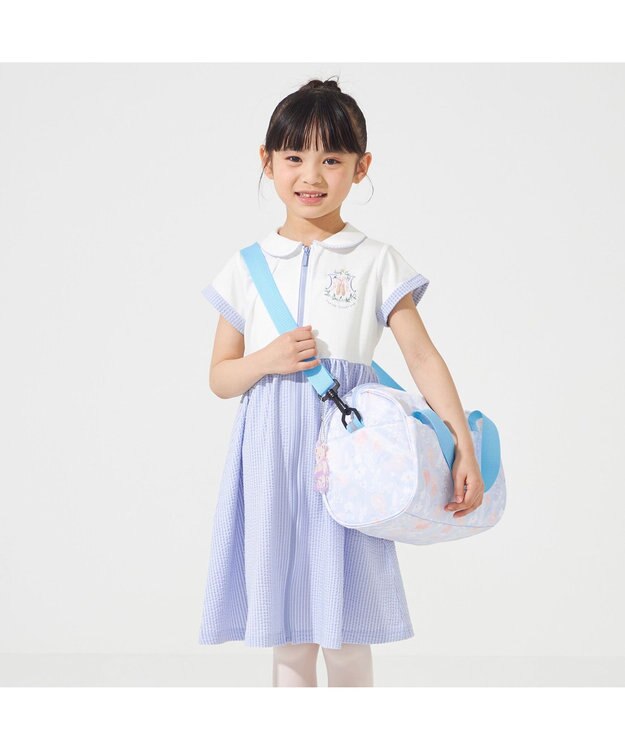 Chacott ジップアップワンピース ヒヤシンス