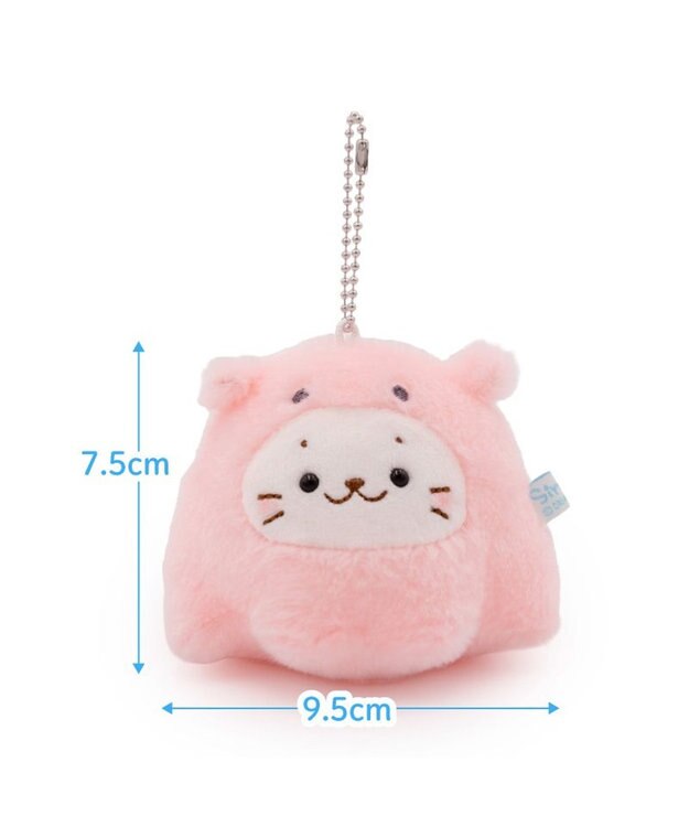 Mother garden しろたん ふわふわ キーホルダー 《メンダコ》 単品 メンダコ