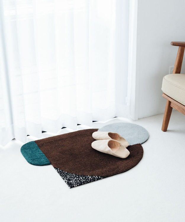 TRICOTE CIRCLE RUG / サークルラグ 87BROWN