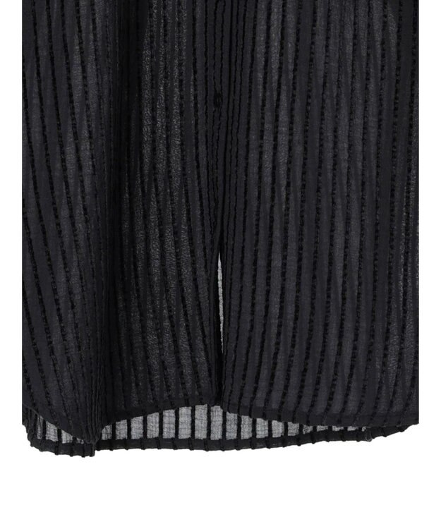 AMERICAN HOLIC ドビーストライプシャツ Black