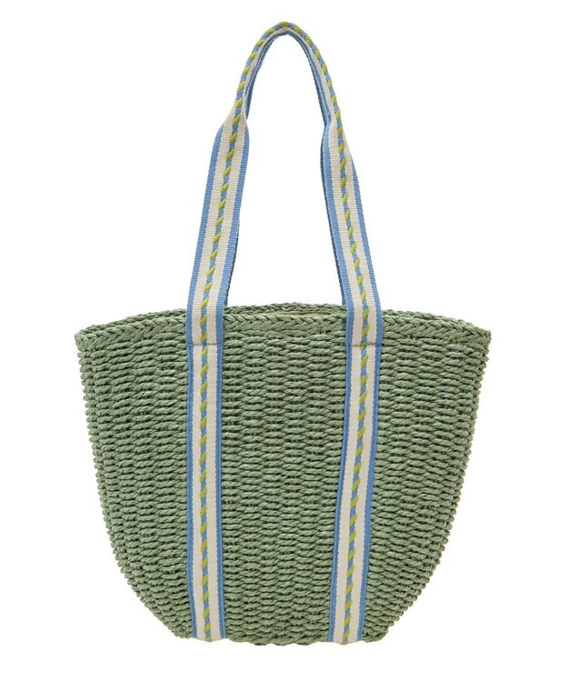 Green Parks ・ＱＵＯＮ　サマーラージカゴバッグ Green