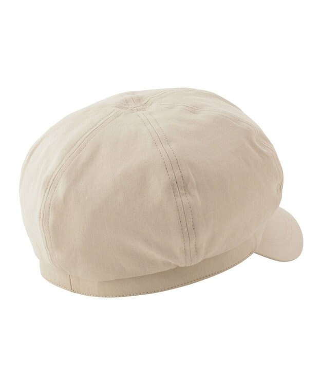 MOONBAT ポール & ジョー (PAUL & JOE ACCESSOIRES) ロゴプレート 無地 キャスケット ベージュ