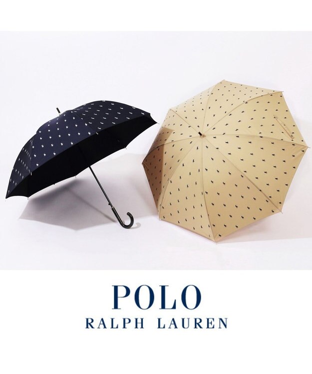WEB限定/ジャンプ傘】POLO RALPH LAUREN（ポロ ラルフローレン）長傘