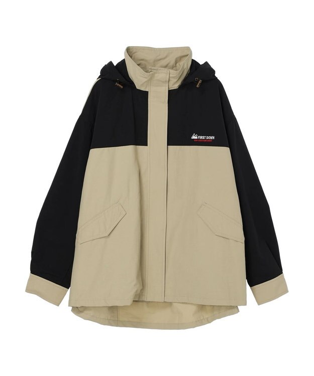 AMERICAN HOLIC ＦＩＲＳＴ　ＤＯＷＮ　バックフレアマウンテンパーカー Beige