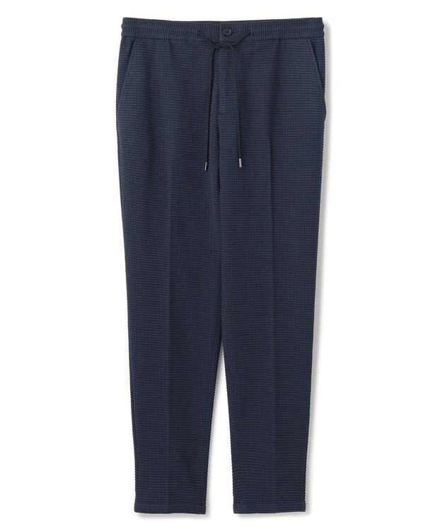 JOSEPH HOMME <新色追加>【オリジナル素材/シワになりにくい/ウエストゴム仕様】ライトタックジャージー イージーパンツ/PEGG EASY ネイビー系