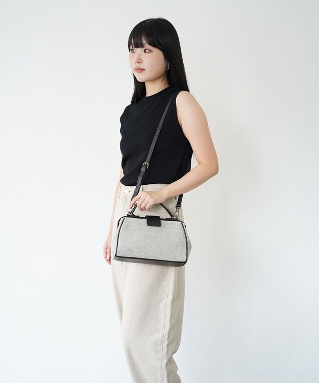 Atelier nuu 【人気シリーズ新モデル/国産レザー/ショルダー】parcel cotone ナノダレス バッグ ブラック