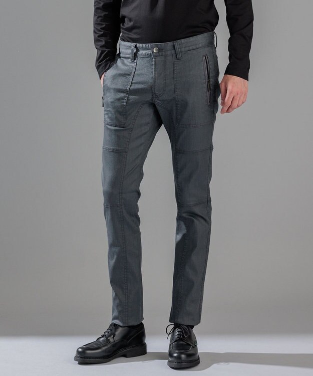 JOSEPH HOMME ハイパワーソフトストレッチ / STICK DESIGN グレー系