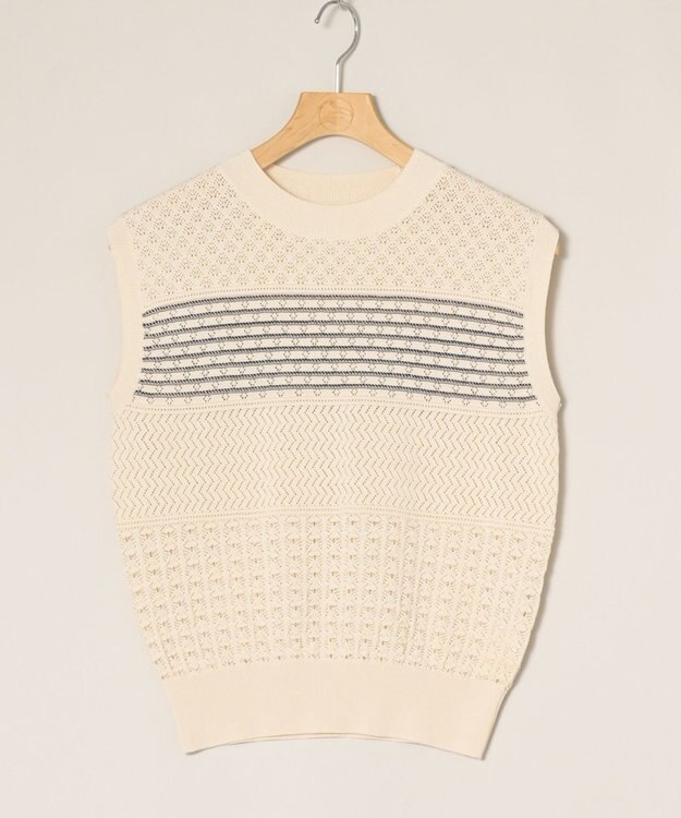 ONWARD Reuse Park 【組曲】ベスト春夏 オフホワイト