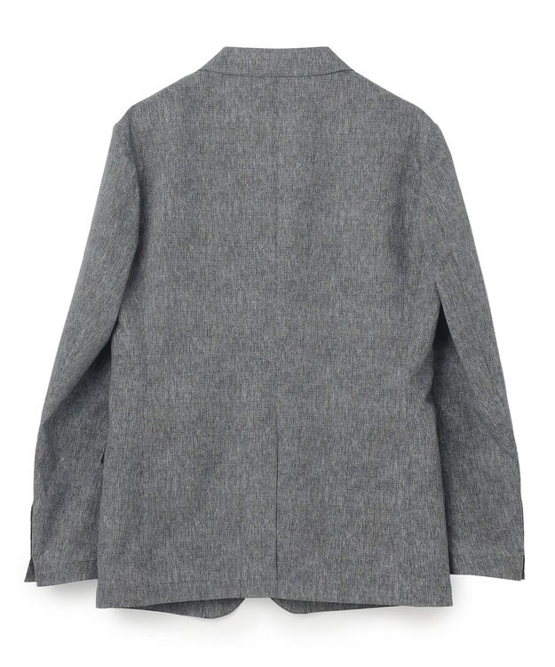 JOSEPH HOMME 新型・新柄【洗える/ストレッチ/シワになりにくい/セットアップ対応可】クールドッツストレッチ 　ジャケット ライトグレー系