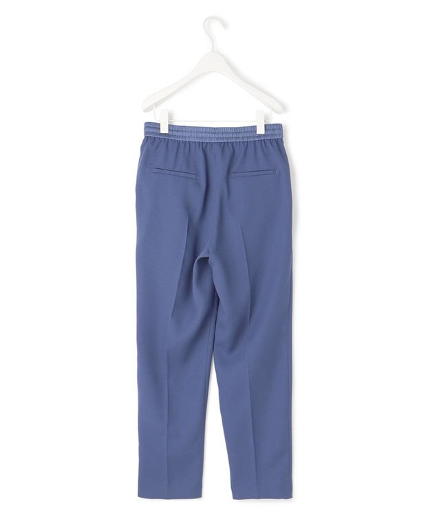 ICB 【新色追加・接触冷感・UVケア・速乾・洗える】FluidBackSatin ドロストパンツ ブルーベリー系