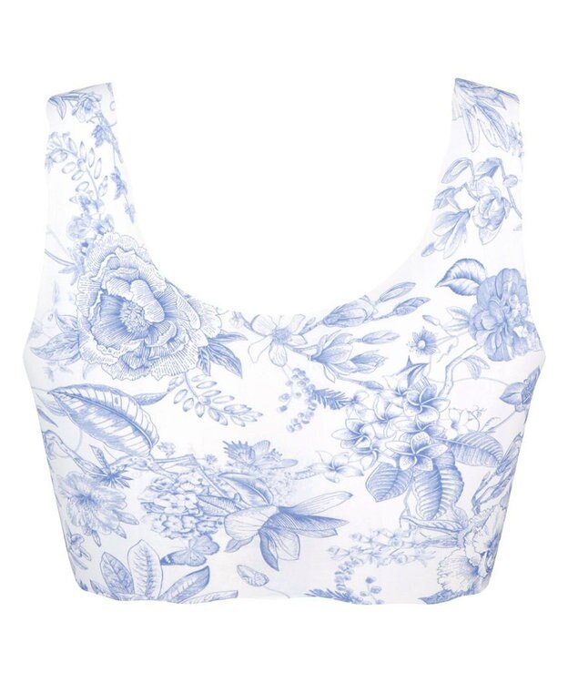 WACOAL 【GOCOCi ゴコチ】 ノンワイヤー ハーフトップ まるでつけていないような着ごこち フラット仕上げ ホックなし ブラトップ レディース CGG534 /ワコール ブルー