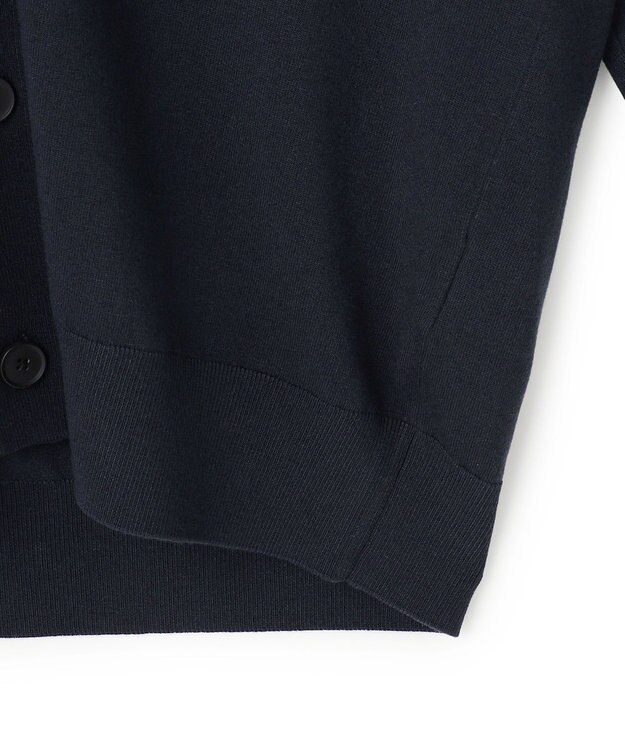 UNFILO MENS 【男女兼用】ソフトサーモ アンチピリングニット カーディガン ネイビー