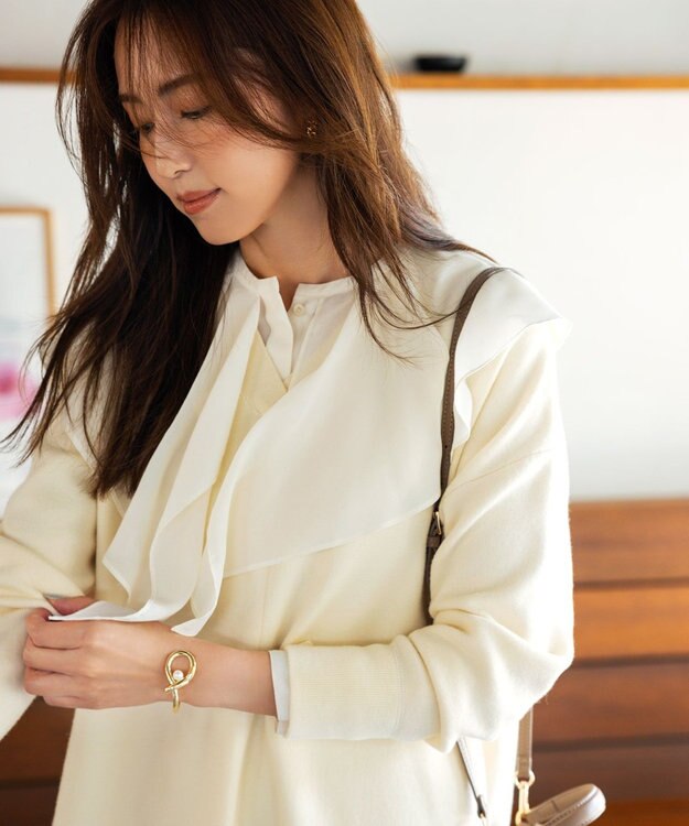 組曲 ジュエルパール バングル ゴールド系