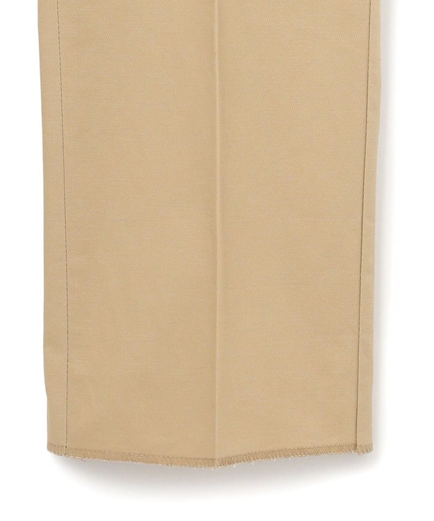 J.PRESS MEN 洗練されたデザインと機能性【ストレッチ】トリコチン ステムテーパード パンツ ベージュ系