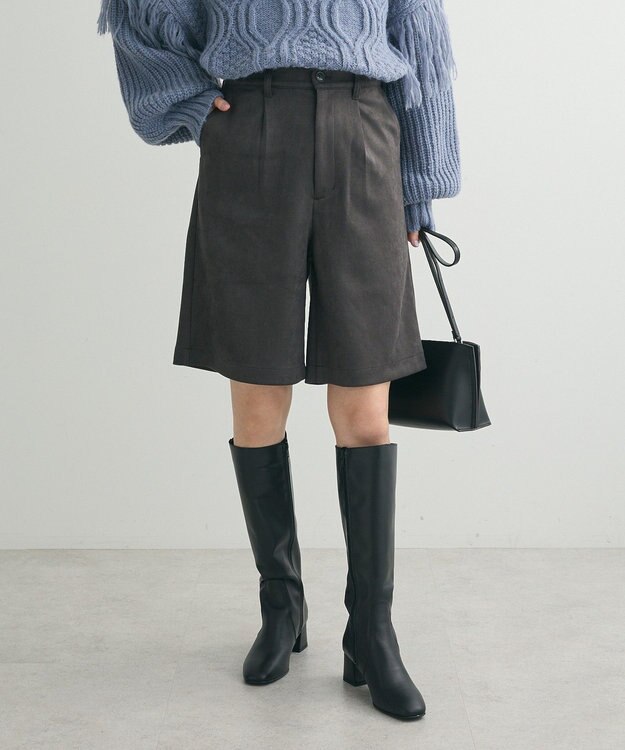 Green Parks ・ＥＬＥＮＣＡＲＥ　ＤＵＥ　スエードポンチハーフパン