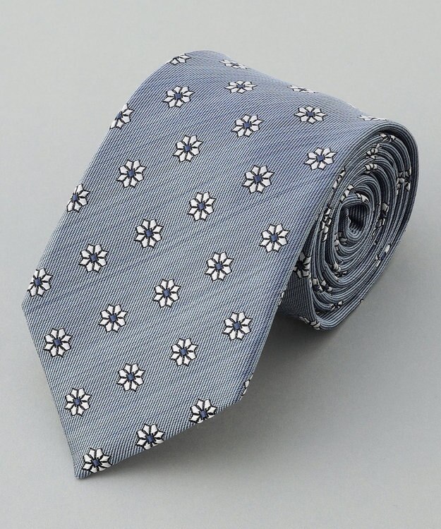 GOTAIRIKU GOTAIRIKU別注【日本製】シルク ネクタイ_小紋柄 スカイブルー系8