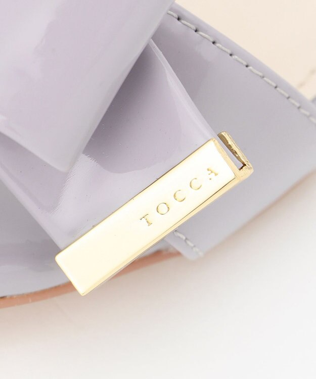 TOCCA NUANCE RIBBON SANDALS サンダル ライラック系