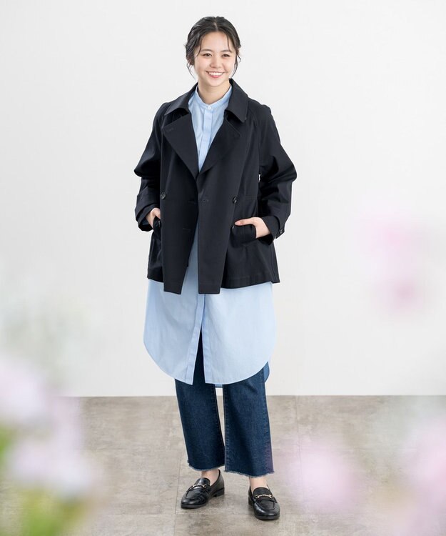 ONWARD Reuse Park 【UNFILO】コート春夏 ネイビー