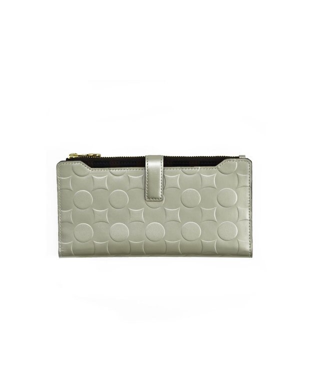 MIYABIYA La quoh with kirakaracho ロングウォレット 利休白茶金色(りきゅうしらちゃこんじき)