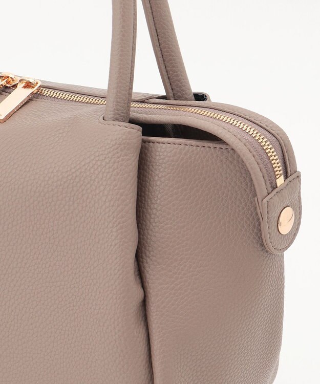 LA BAGAGERIE ブリッジトートバッグ Sサイズ グレージュ