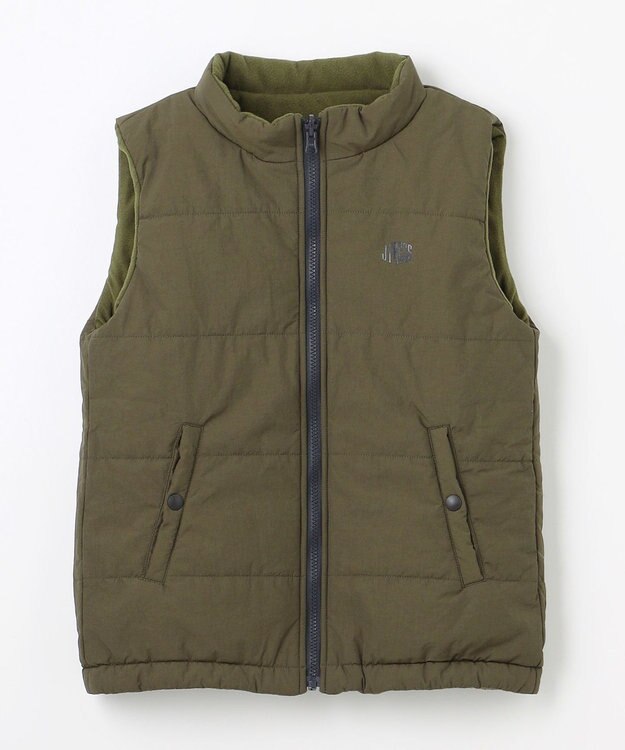 J.PRESS KIDS 【140-170cm】リバーシブル ベスト カーキ系